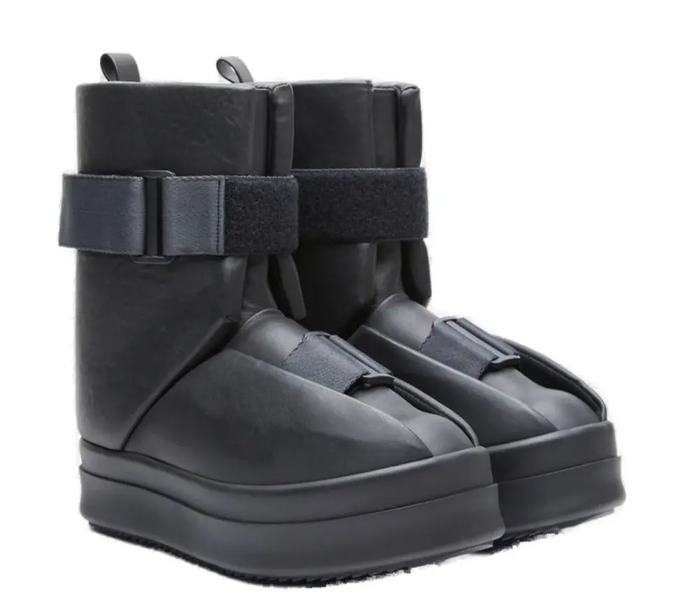 Giày Rick Owens Enkellaarzen Met Gesp 'Black' RR02C7870LCO-99 - Ảnh 6