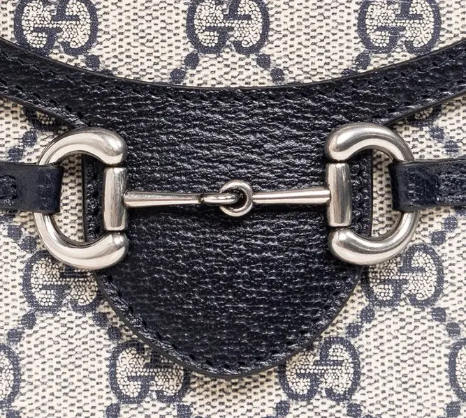 Túi Gucci 1955 Horsebit ‘Grey’ 625615K9GSN - Ảnh 4