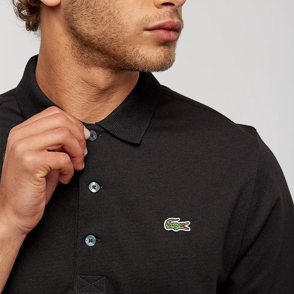 Alternative view of Áo Lacoste Tennis Regular Fit Polo Shirt ‘Black’ L1230-20B-031