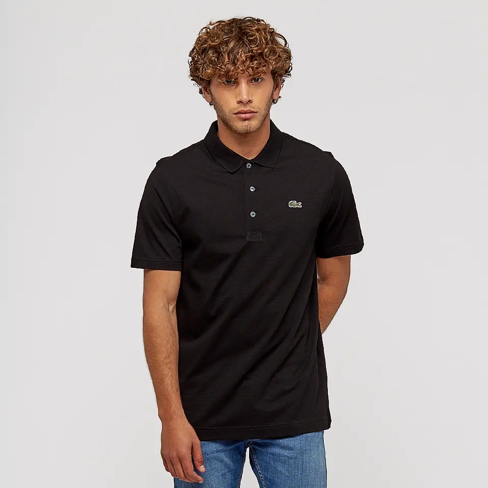 Áo Lacoste Tennis Regular Fit Polo Shirt ‘Black’ L1230-20B-031 - Ảnh 4