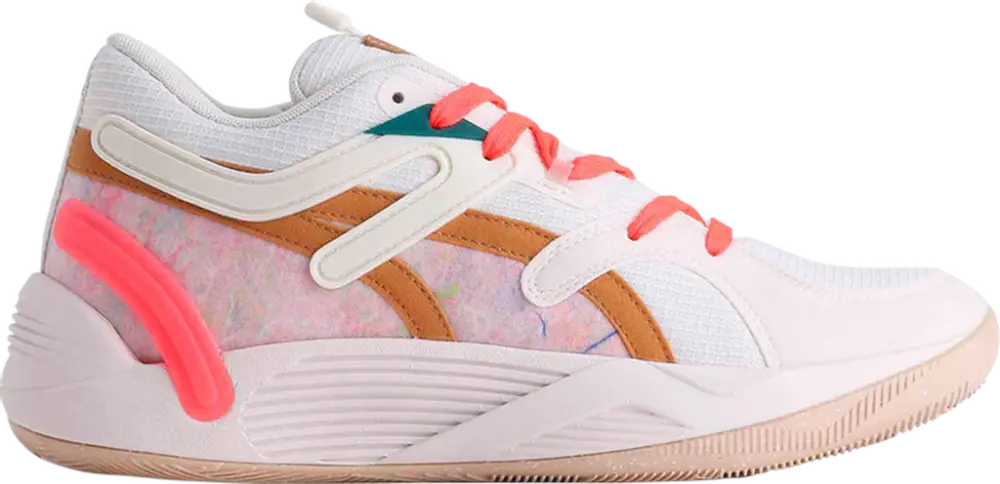 Giày Puma Trinomic Blaze Court x Childhood Dreams ‘White Pink’ 377401-01
