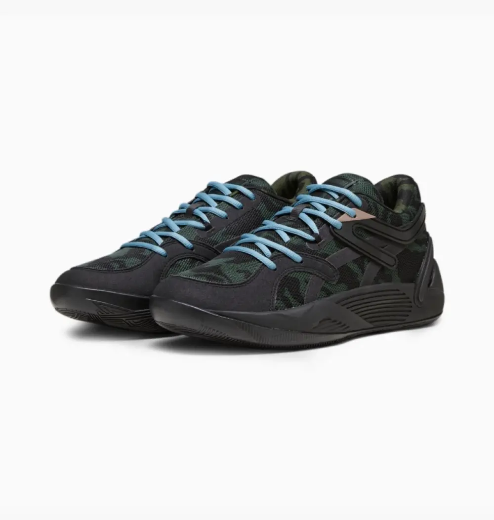 Giày Puma TRC Blaze Court Camo 'Black' 379087-01 - Ảnh 3