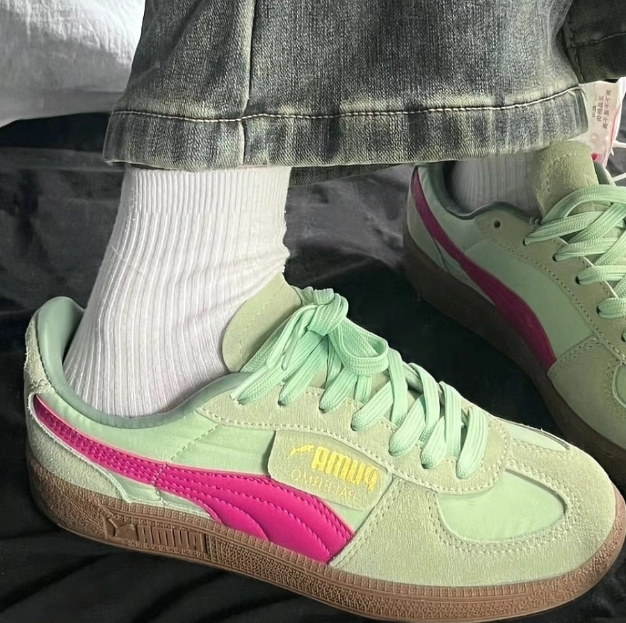 Giày Puma Palermo OG ‘Light Mint Orchid’ 383011-07 - Ảnh 4