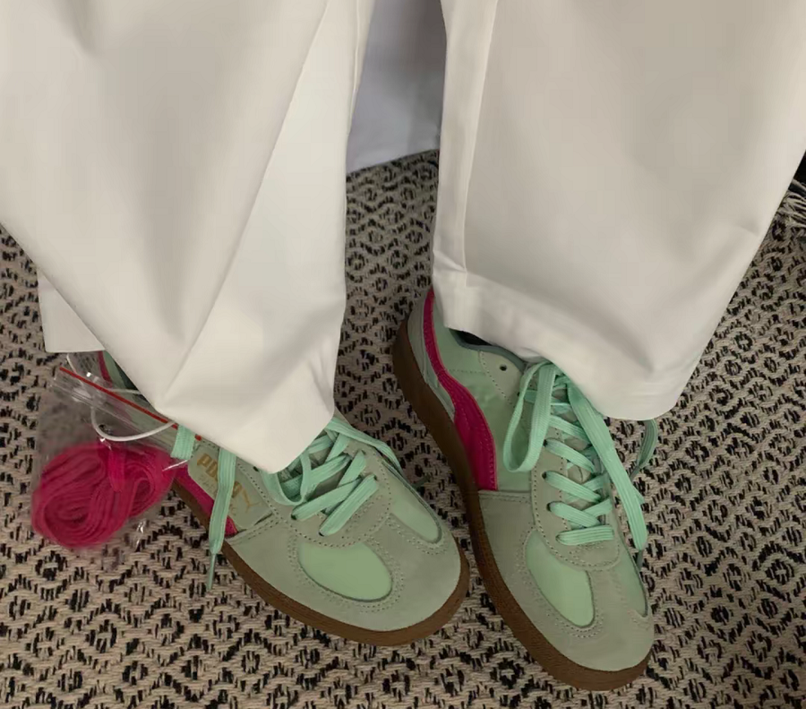 Giày Puma Palermo OG ‘Light Mint Orchid’ 383011-07 - Ảnh 5