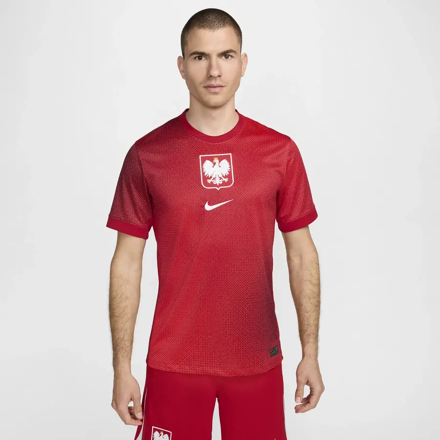 Áo Nike Poland 2024/25 Stadium Away 'Gym Red' FQ8501-635 - Ảnh 5