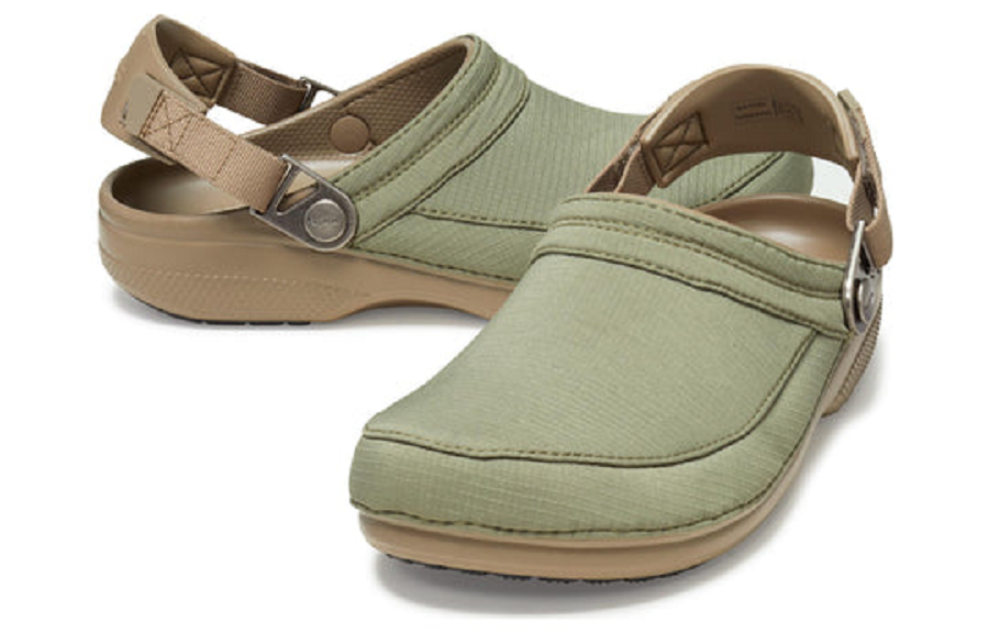 Dép Crocs Classic Clog 'Quiet Khaki' 209389-260 - Ảnh 4