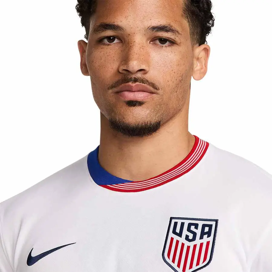 Áo Nike USMNT 2024 Stadium Home FJ4278-100 'White' - Ảnh 5