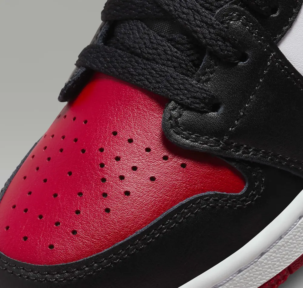 Giày Nike Air Jordan 1 Low ‘Bred Toe 2.0’ 553560-161 - Ảnh 5