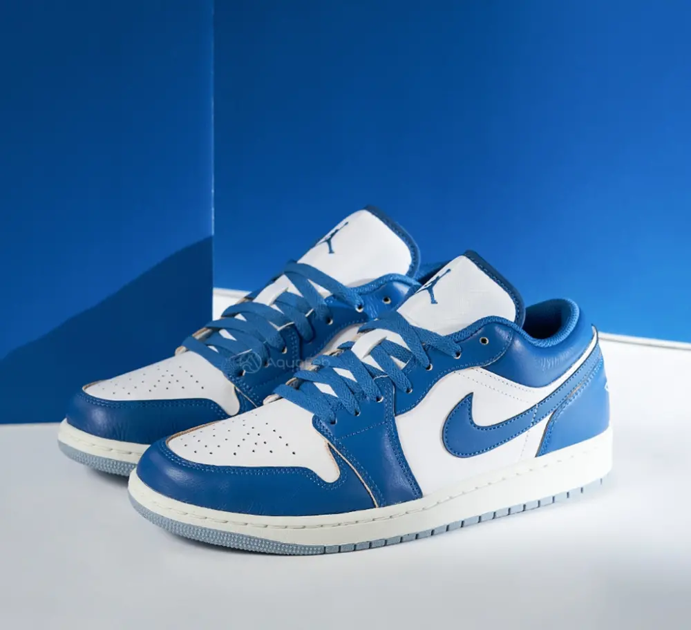 Giày Nike Air Jordan 1 Low SE ‘Industrial Blue’ FN5214-141 - Ảnh 6