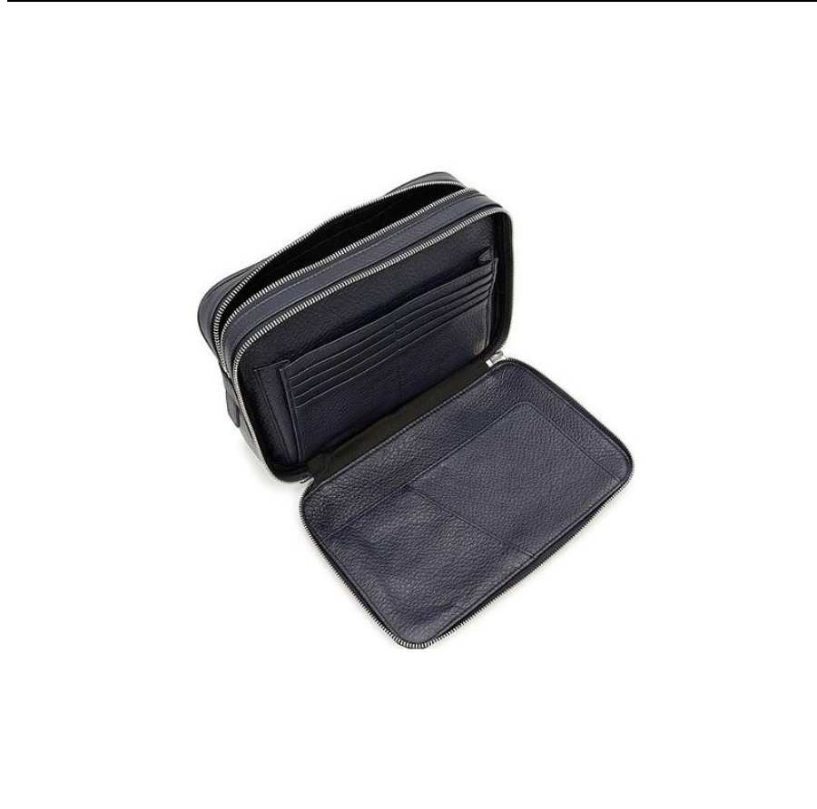 Túi Bally Clutch ‘Black’ 6184515 - Ảnh 2