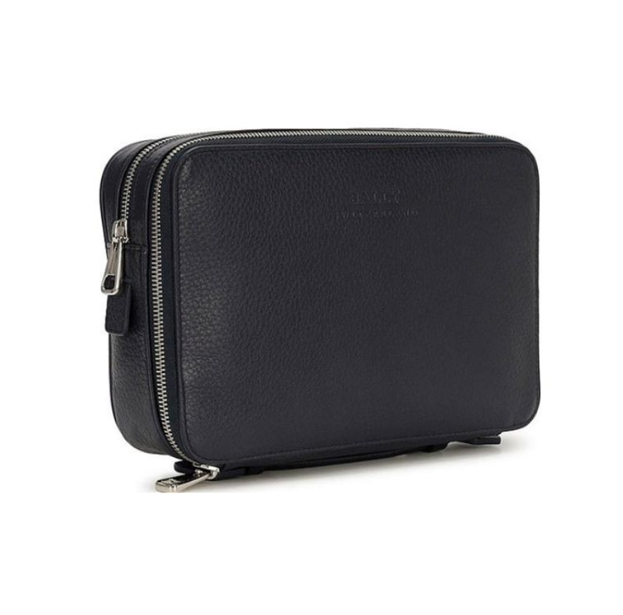 Túi Bally Clutch ‘Black’ 6184515 - Ảnh 3