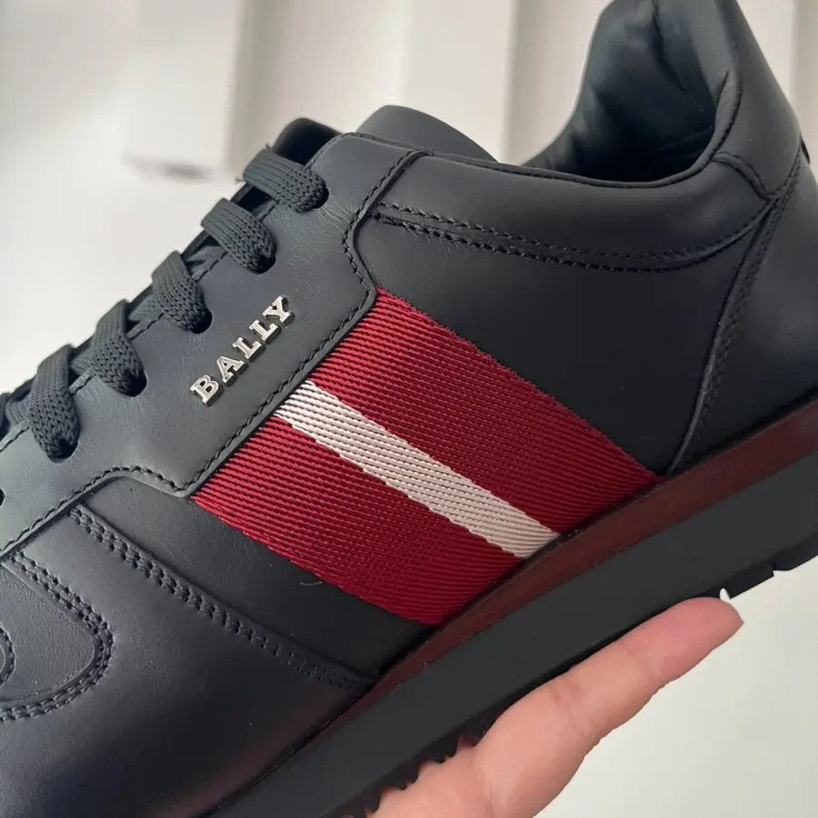 Giày Bally Astel ‘Red Black’ 6231537 - Ảnh 4
