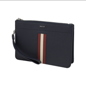 Alternative view of Túi Bally Leather Clutch ‘Black’ 6233747