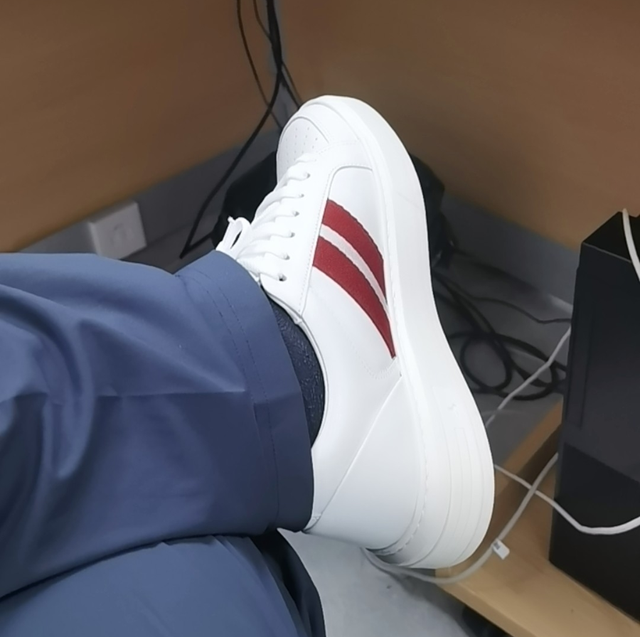 Giày Bally Moony Leather Sneakers ‘White’ 6236586 - Ảnh 3