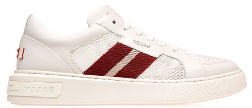 Giày Bally Leather ‘White Red’ 6237753