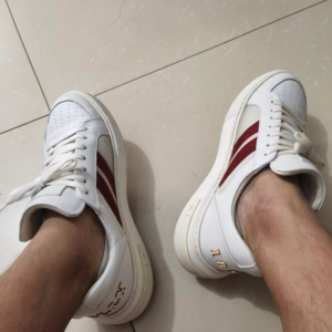 Alternative view of Giày Bally Leather ‘White Red’ 6237753
