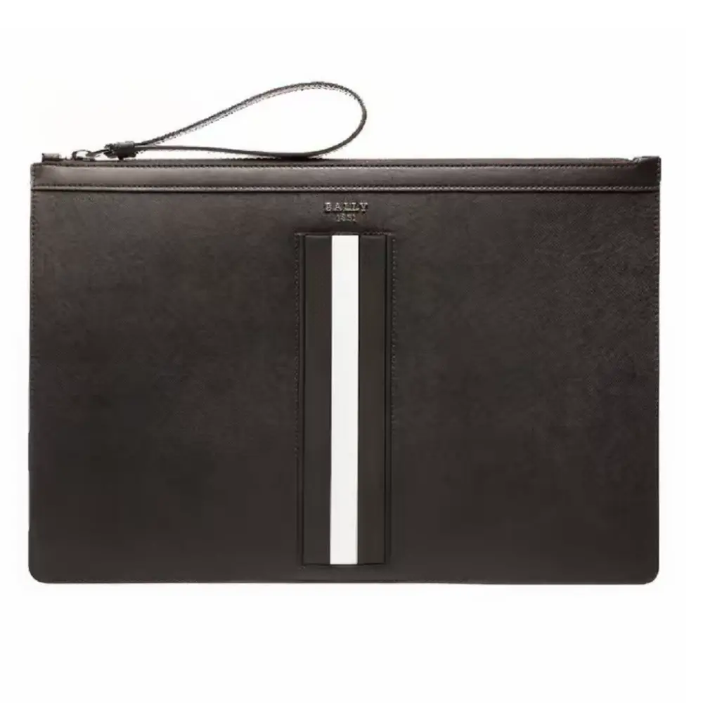 Túi Bally Bollis ‘Black White Stripe’ 6238960