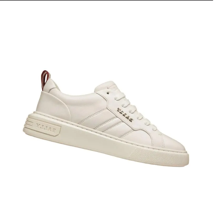 Giày Bally Maxim ‘White’ 6300157 - Ảnh 5