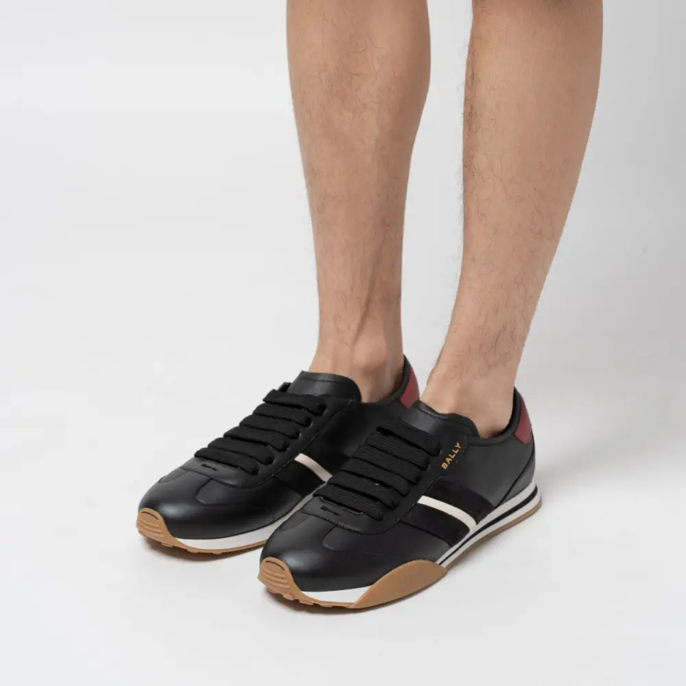 Giày Bally Stewy Low Top ‘Black Deep’ 6304632 - Ảnh 3