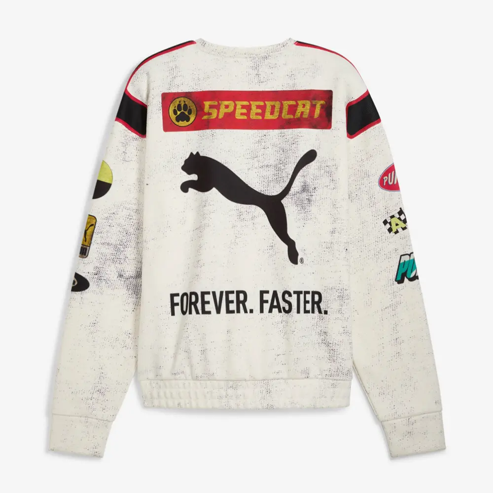 Alternative view of Áo Puma Race Sweat Shirt x A$AP Rocky ‘White’ 631042-65
