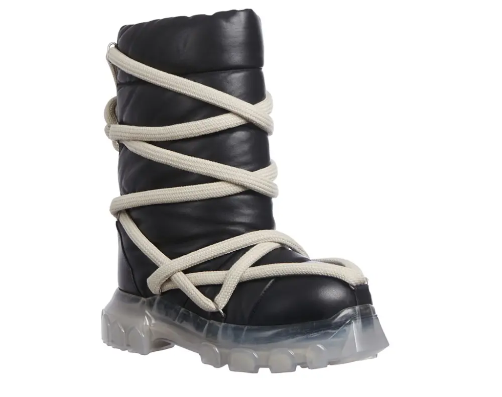 Giày Rick Owens WMNS Lunar Tractor 'Black' RU02C7889LLPW10-90 - Ảnh 6