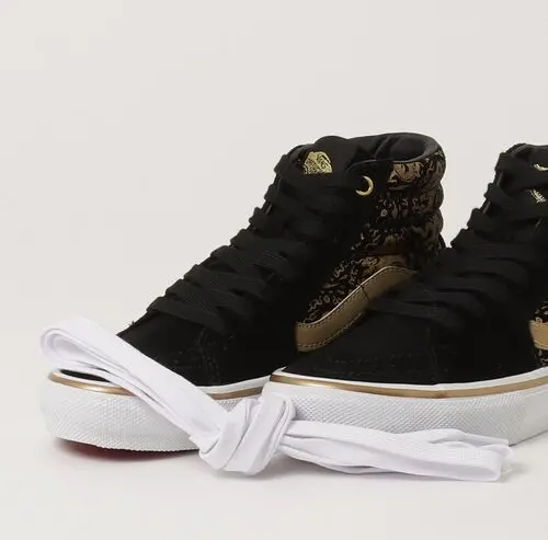 Giày Vans Sk8‑Hi Lunar New Year ‘Black Gold’ VN0A5FCCZX1 - Ảnh 4