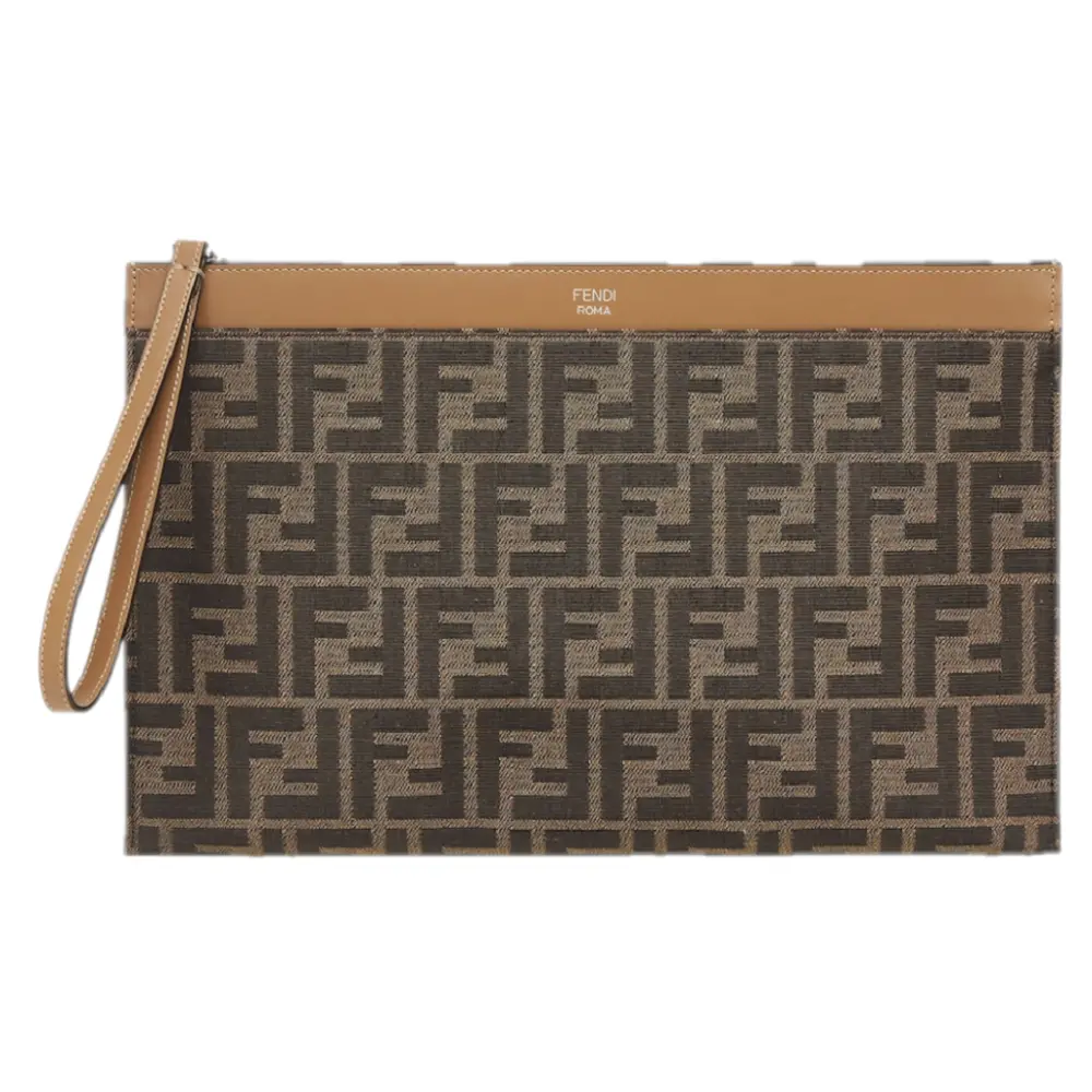 Túi Fendi Jacquard ‘Grey’ 7N0134-AFBV-F1HRM