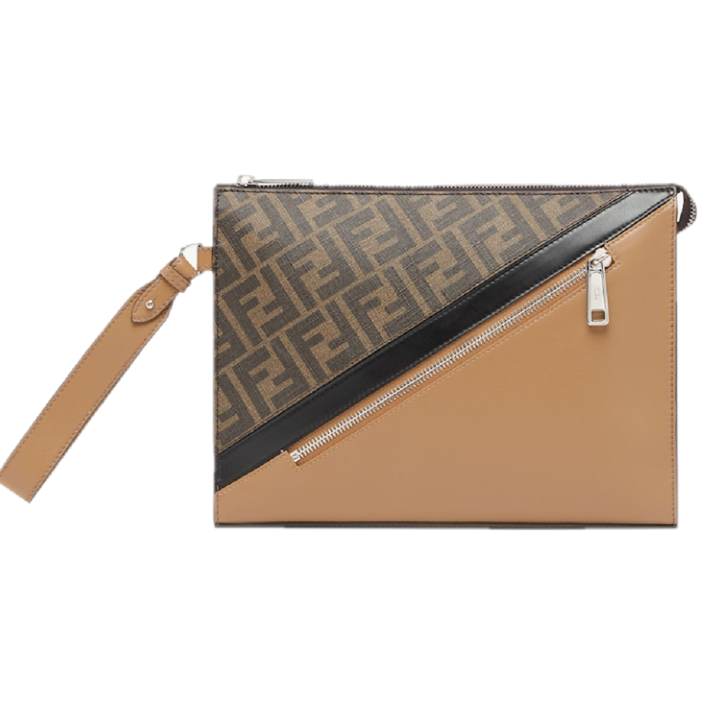 Túi Fendi Diagonal Flat ‘Brown’ 7VA491-AJF8-F1EGA