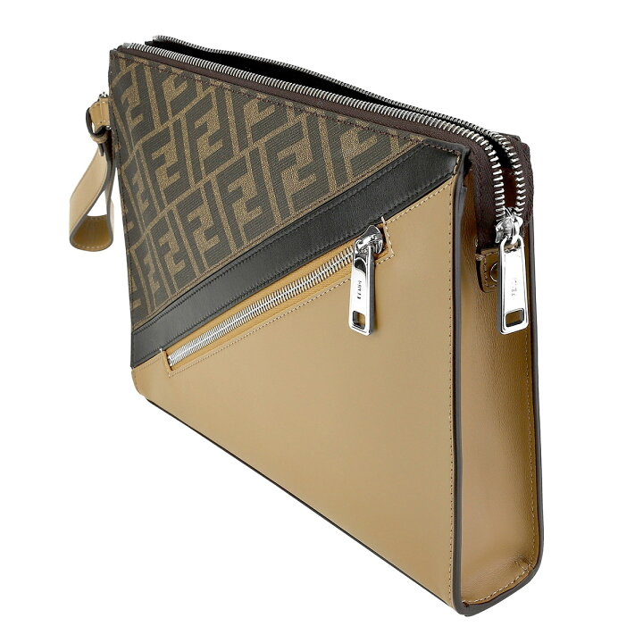 Túi Fendi Diagonal Flat ‘Brown’ 7VA491-AJF8-F1EGA - Ảnh 2