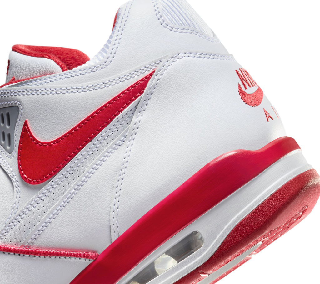 Giày Nike Air Flight '89 OG 'White Varsity Red' HM3467-100 - Ảnh 4