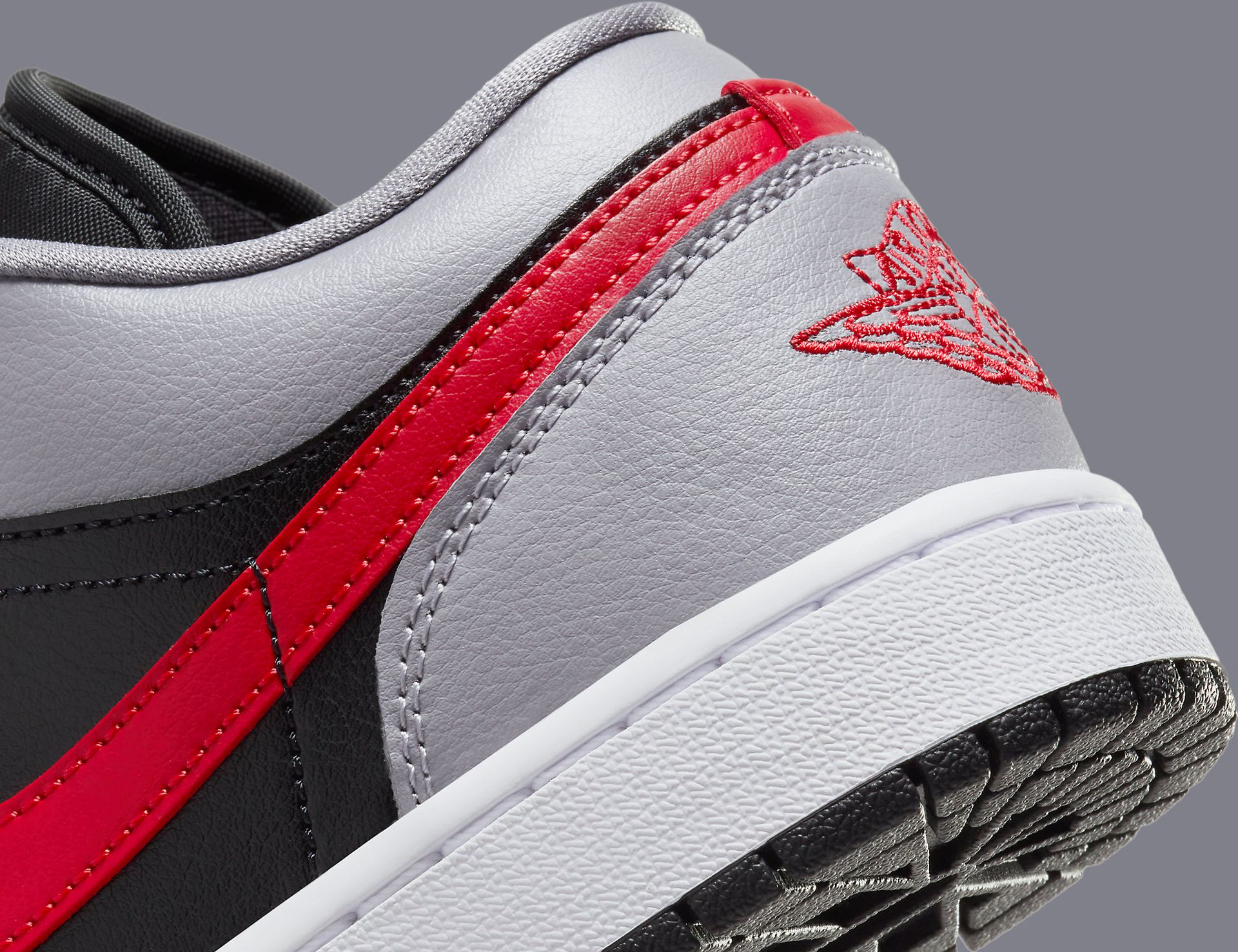 Giày Nike Air Jordan 1 Low 'Cement Fire Red' FZ4183-002 - Ảnh 6