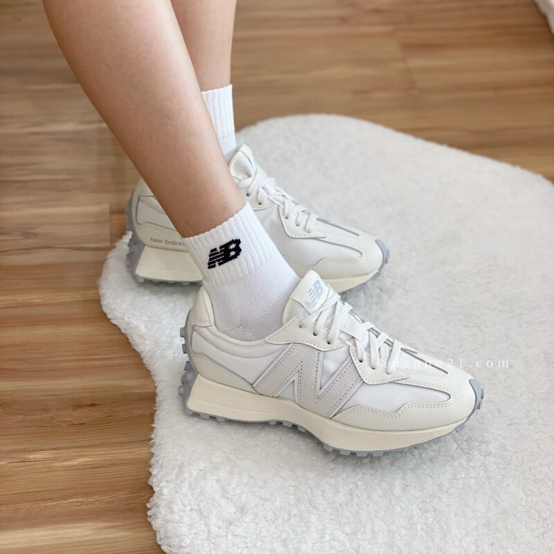 Giày New Balance 327 ‘White Pack’ MS327WP - Ảnh 3