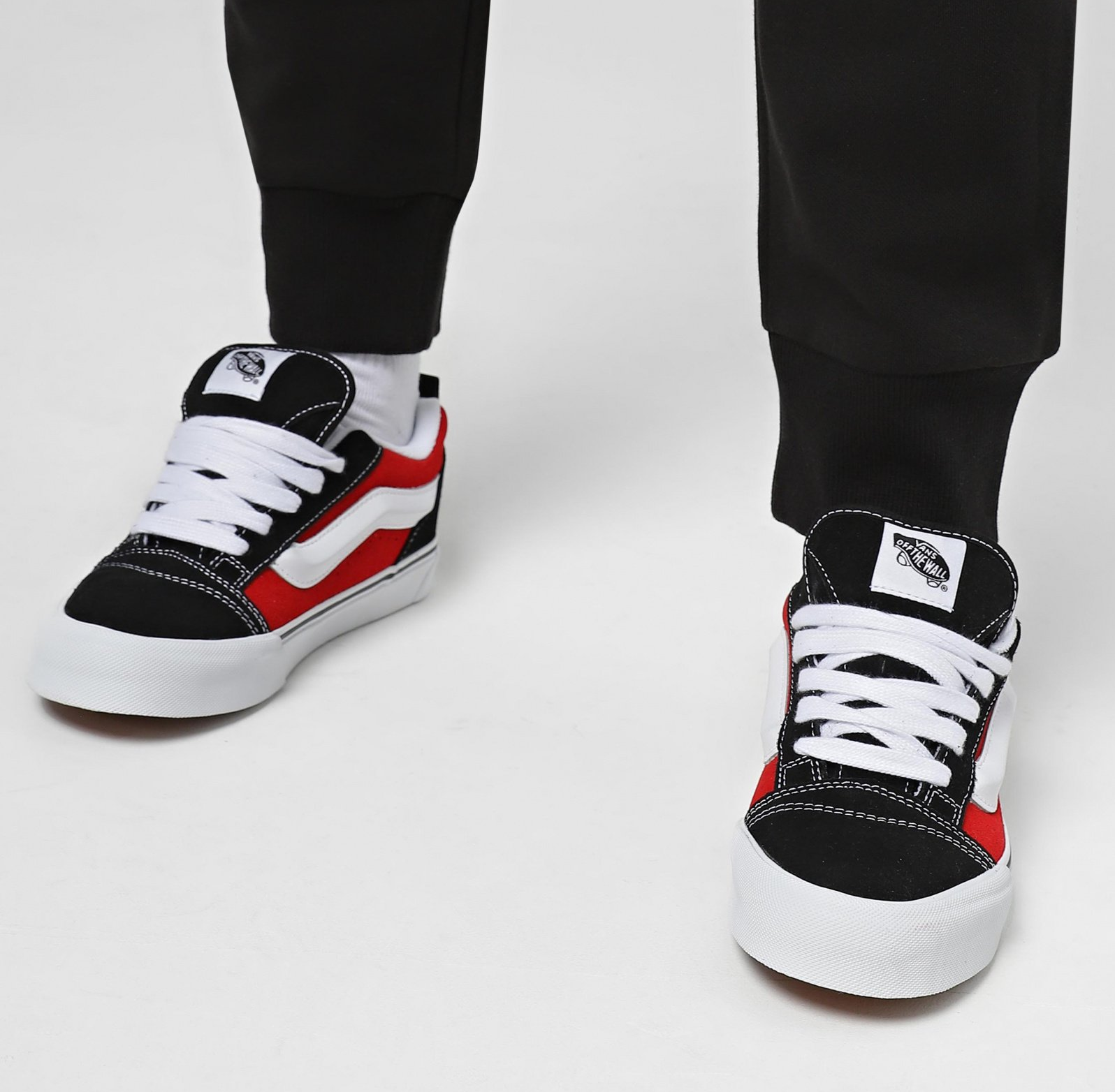 Giày Vans Knu Skool 'Red' VN0009QC6RT1 - Ảnh 4