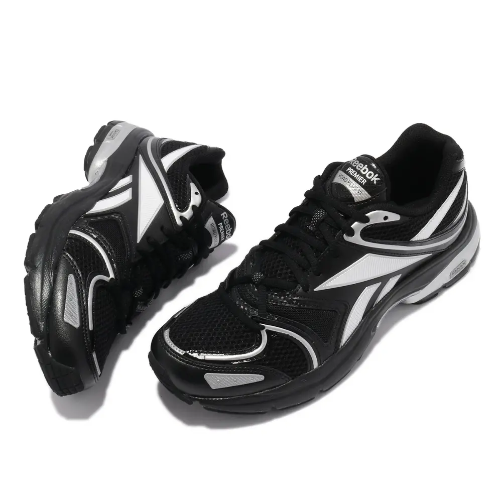 GIày Reebok Premier Road Plus 6 ‘Black Silver Metallic’ G58598 - Ảnh 3