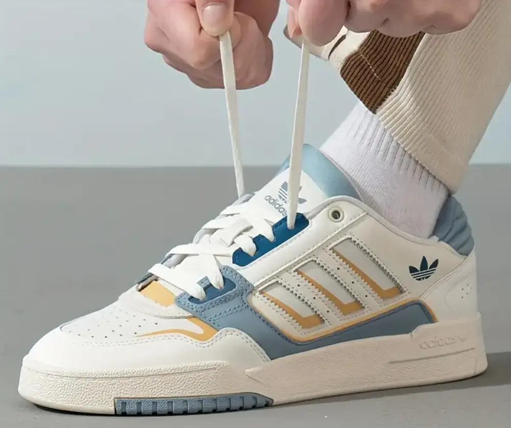 Alternative view of Giày Adidas Drop Step Low 2.0 ‘White Teal’ IG4336