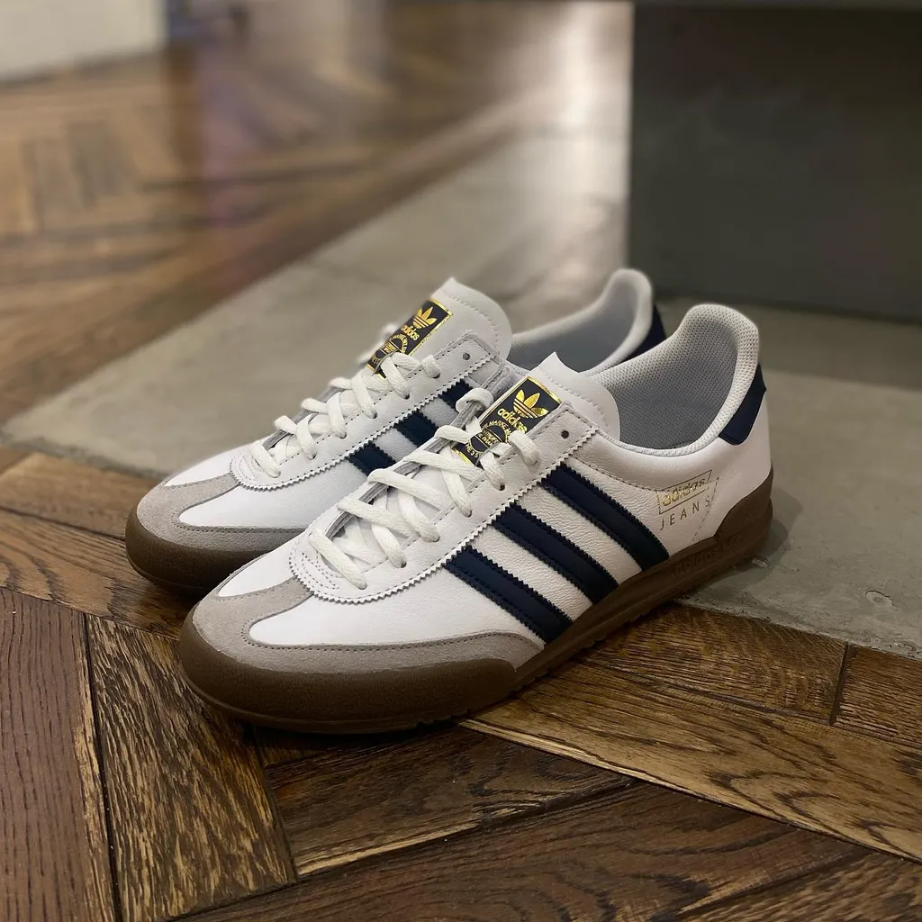 Giày Adidas Jeans ‘White Collegiate Navy’ FW6207 - Ảnh 3