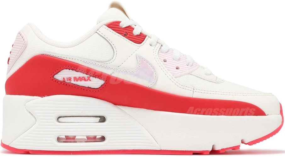 Giày Nike Air Max 90 LV8 "Sail Red Pink" HF5073-133