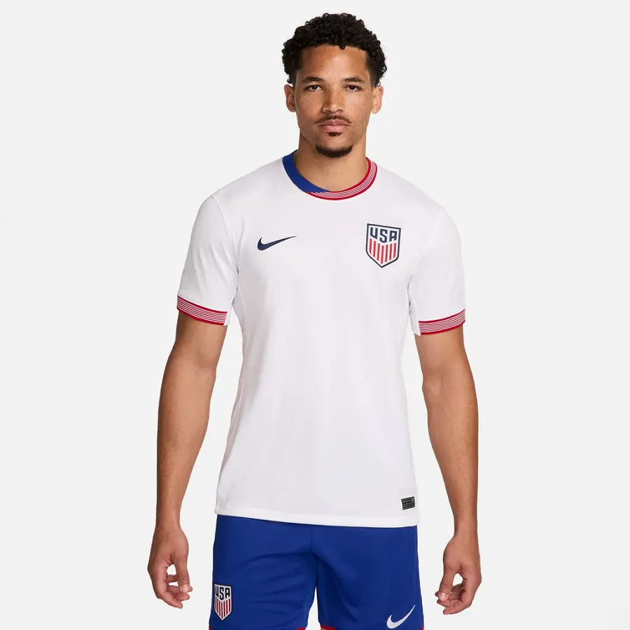Áo Nike USMNT 2024 Stadium Home FJ4278-100 'White' - Ảnh 4