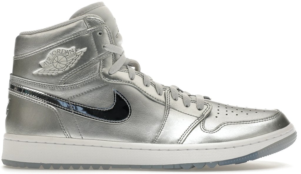 Giày Jordan 1 High Golf 'Meltallic Silver' FD6815-001