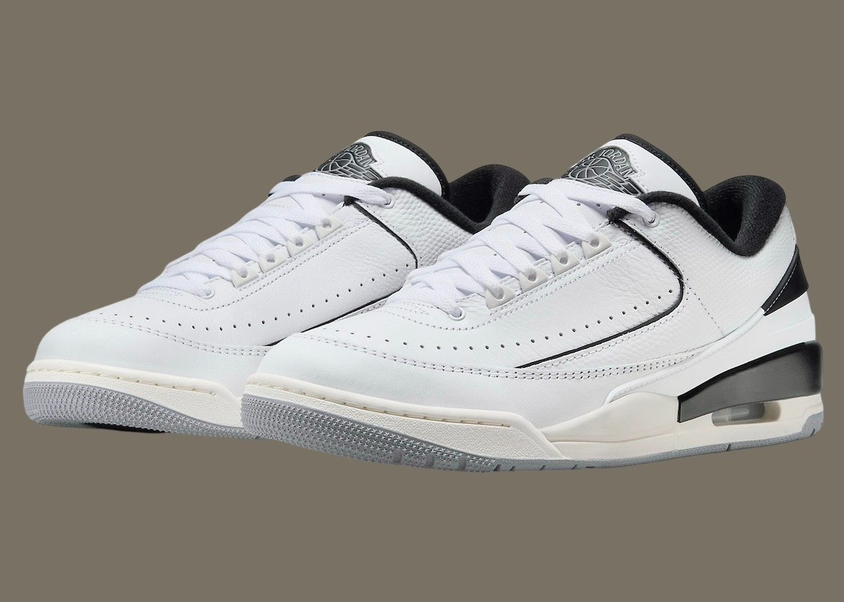 Giày Nike Air Jordan 2/3 ‘White Black’ FD0383-100 - Ảnh 4