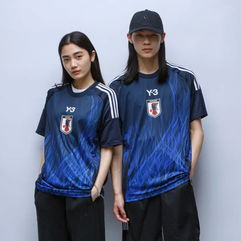 Áo Adidas Japan x Y-3 24 Home Jersey ‘Blue’ IU0964 - Ảnh 7