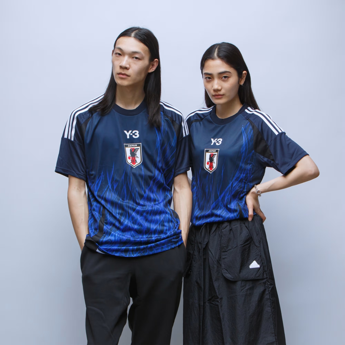 Áo Adidas Japan x Y-3 24 Home Jersey ‘Blue’ IU0964 - Ảnh 4