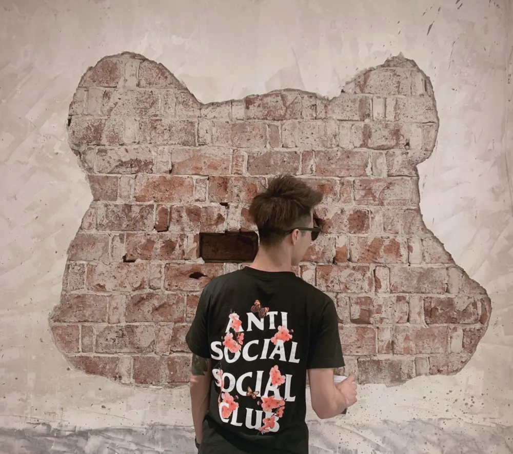 Áo Anti Social Social Club T Unisex ‘Black’ ASST269 - Ảnh 6