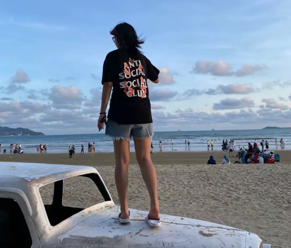 Áo Anti Social Social Club T Unisex ‘Black’ ASST269 - Ảnh 4