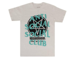 Áo Anti Social Social Club x Neighborhood Shirt ‘White’ AS0898