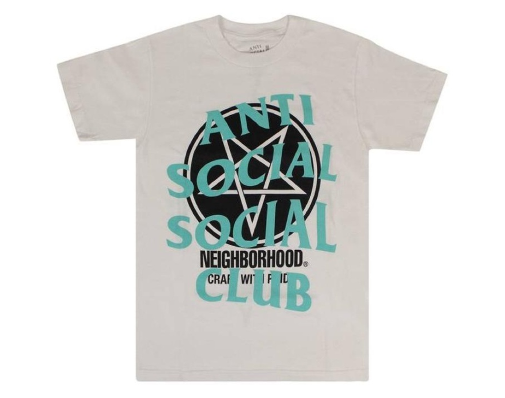 Áo Anti Social Social Club x Neighborhood Shirt ‘White’ AS0898