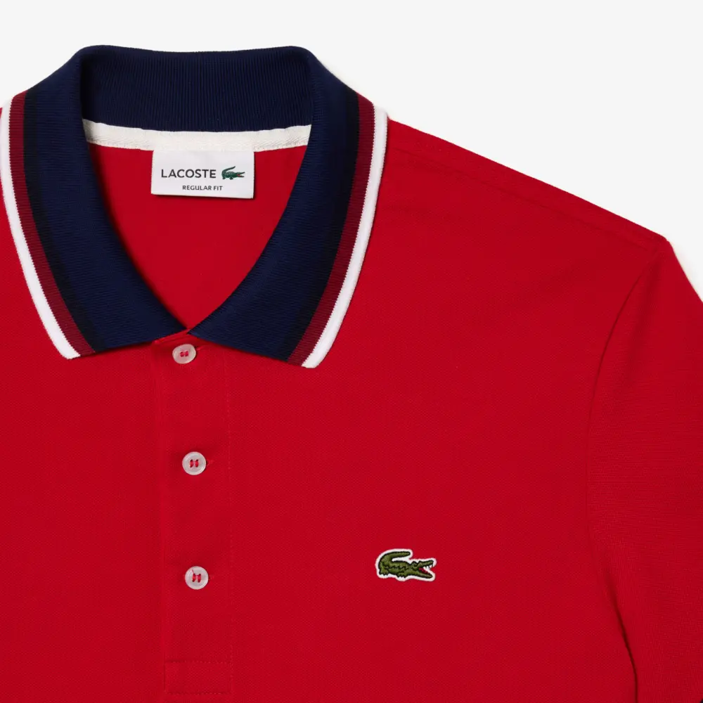 Áo Lacoste Regular Fit ‘Red’ PH3461-240 - Ảnh 4