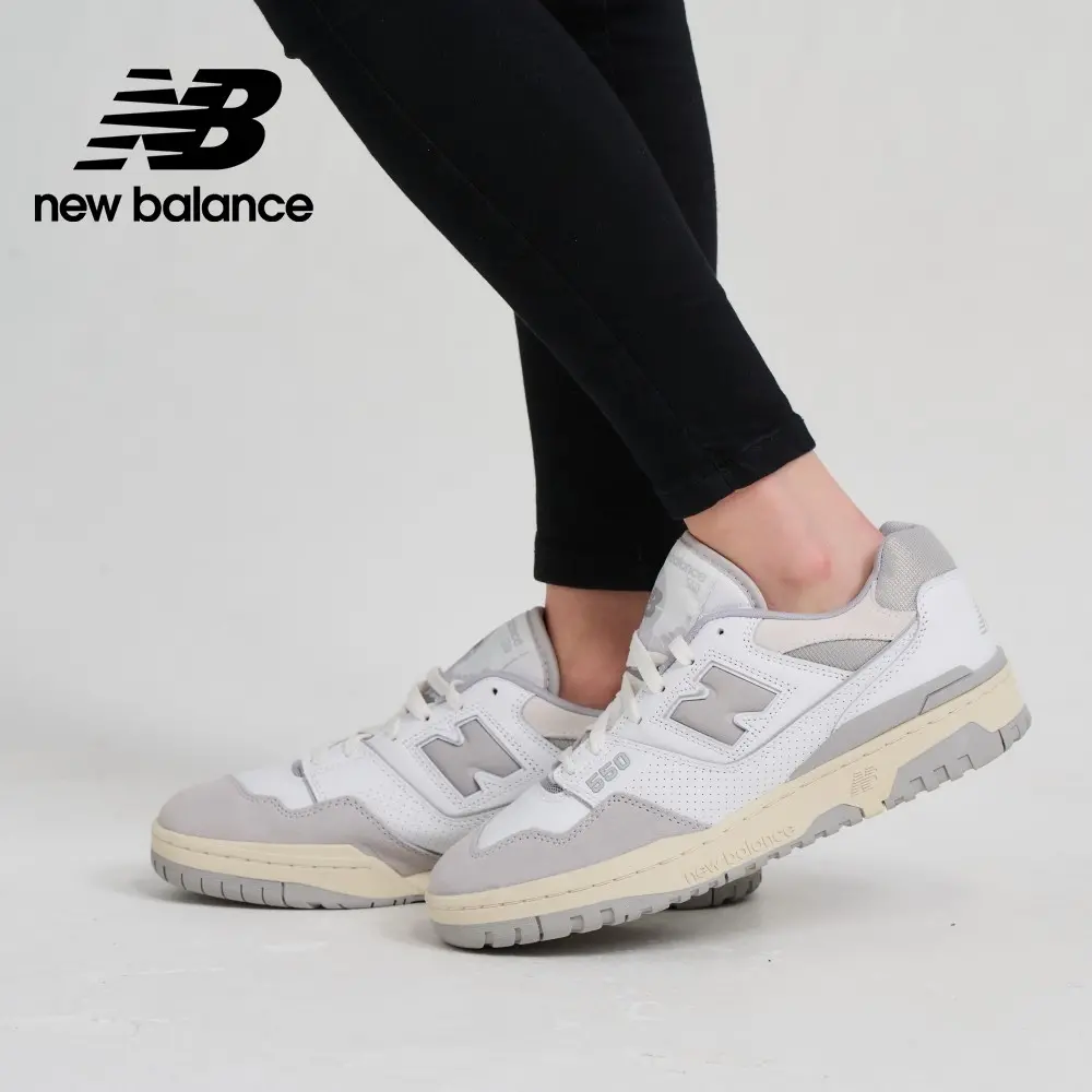 Giày New Balance 550 ‘White Grey’ BB550NEA - Ảnh 3