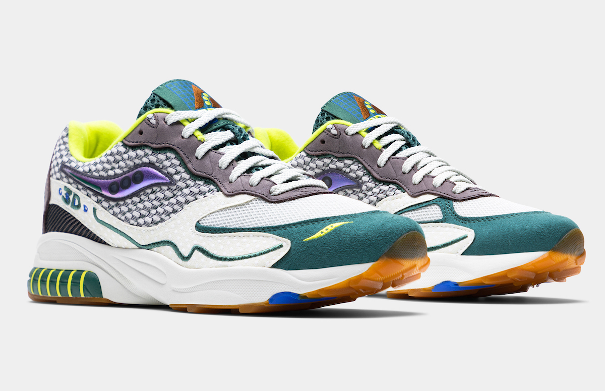 Giày Saucony 3D Grid Hurricane ‘Bodega’ S70764-1 - Ảnh 4