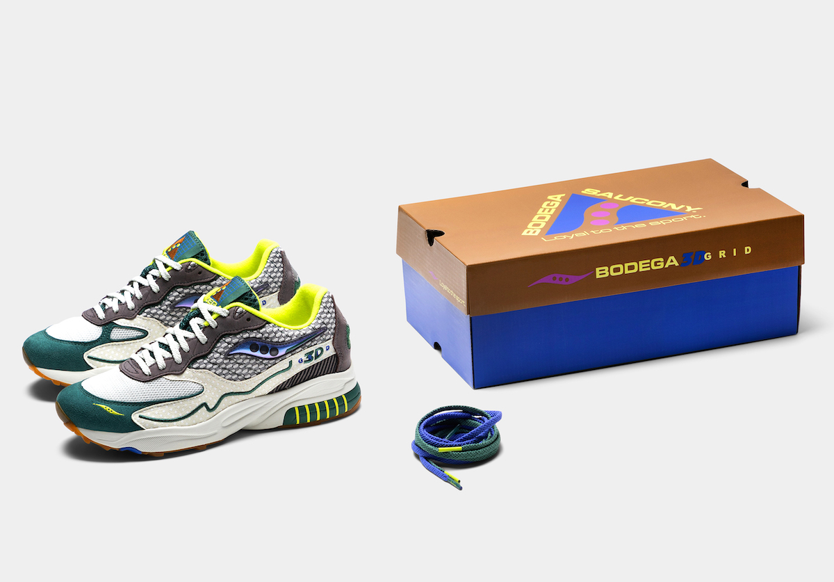 Giày Saucony 3D Grid Hurricane ‘Bodega’ S70764-1 - Ảnh 2